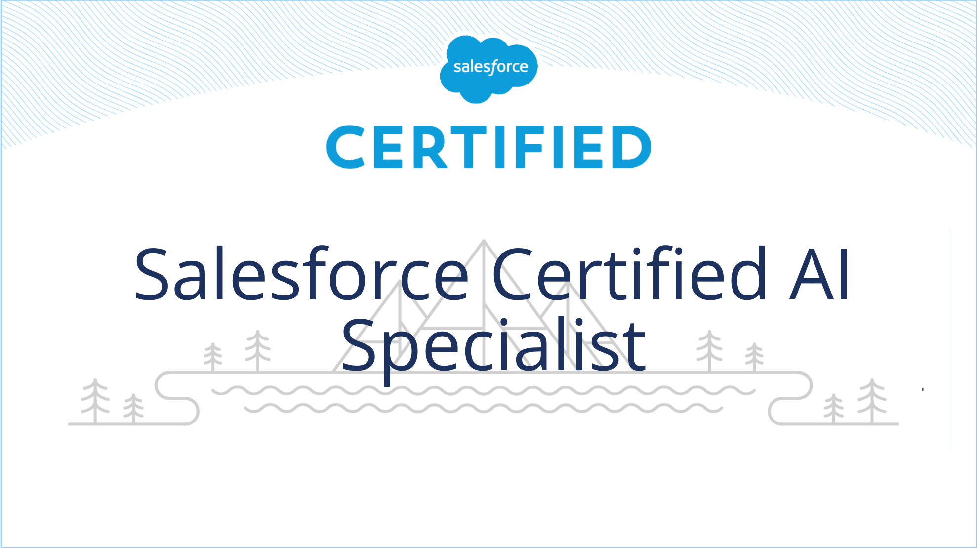 Salesforce Certified AI Specialist